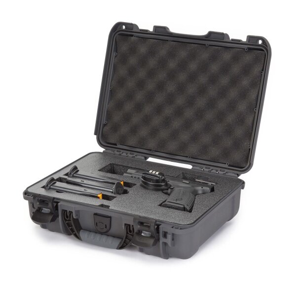 NANUK® Pistolen-Koffer 910 in verschiedenen Farben mit Schaumstoff-Einsatz für 1 Pistole