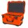 NANUK® Pistolen-Koffer 938 Orange mit Schaumstoff-Einsatz für 6 Pistolen