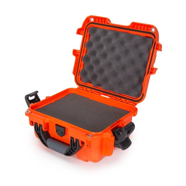 NANUK® Pistolen-Koffer 905 Orange mit Schaumstoff-Einsatz