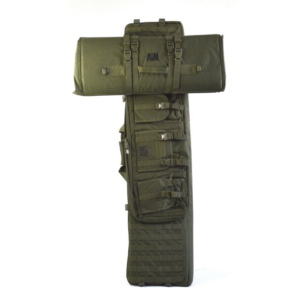 AIM Gewehrtasche Scout 50 dragbag & Scout 50 mat Hammerhead Combo