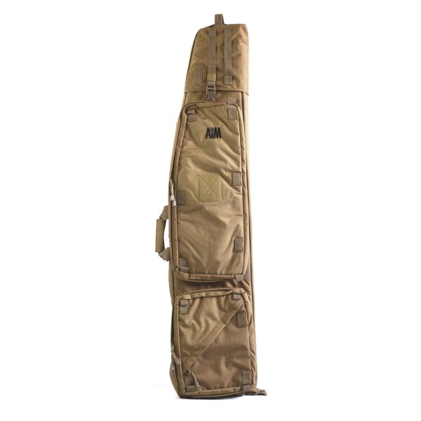 AIM Gewehrtasche 50 tactical dragbag für Karabinergewehre bis 125cm Länge tan